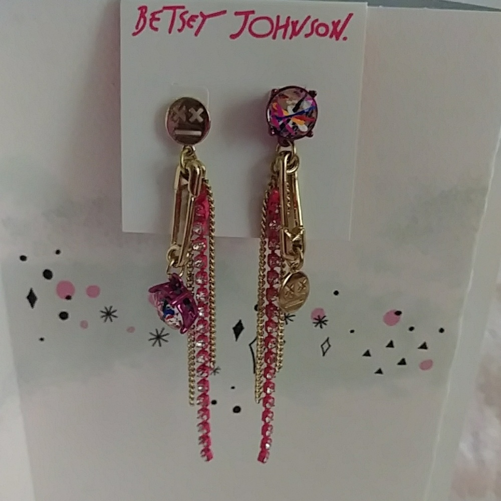 Betsey Johnson earrings